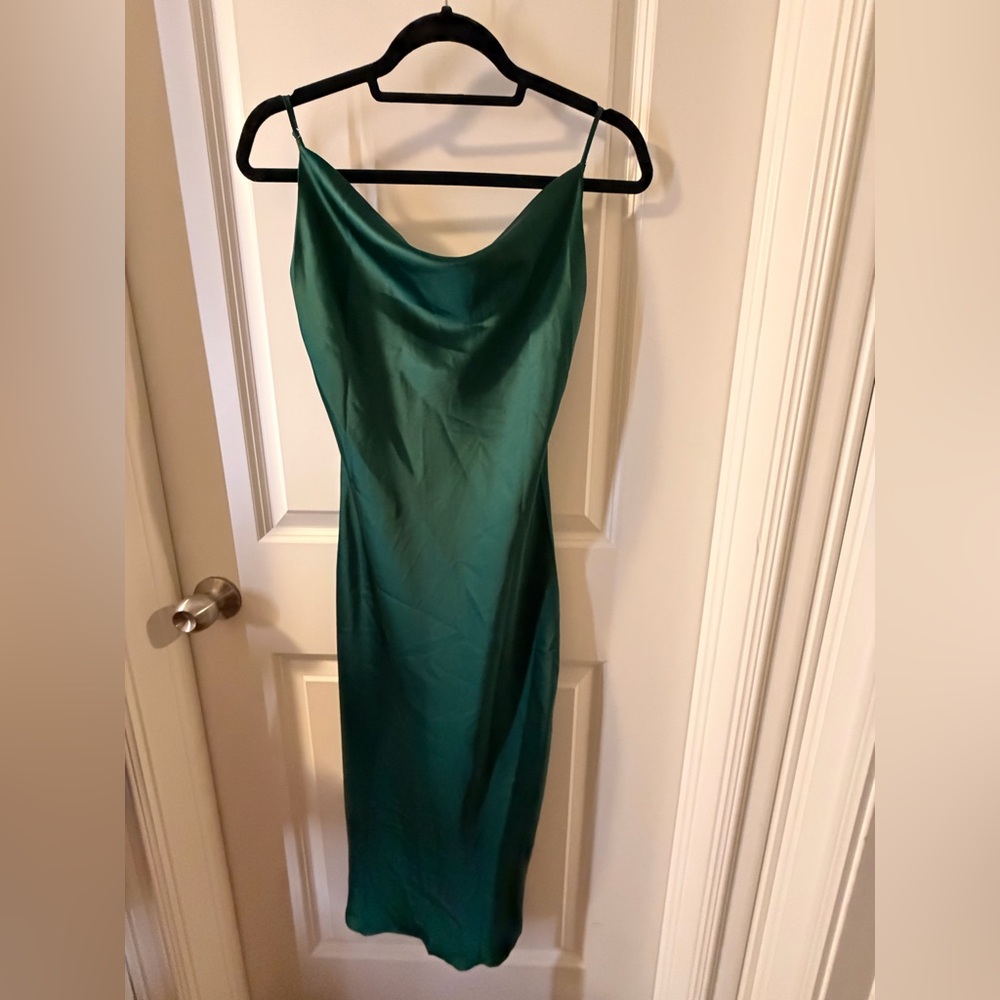 Beginning Boutique Teal Midi Dress